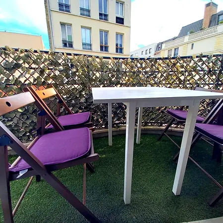 Apartment 4p A 10' De Paris Suresnes